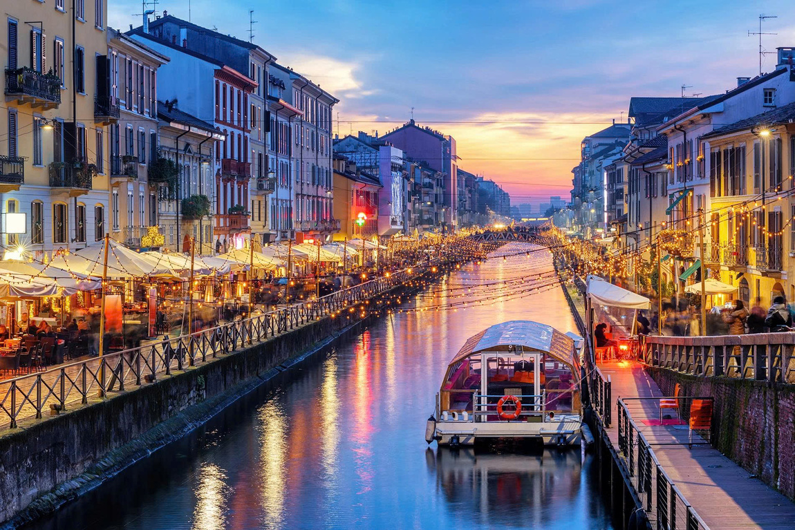 Milan - Khu kênh đào Navigli