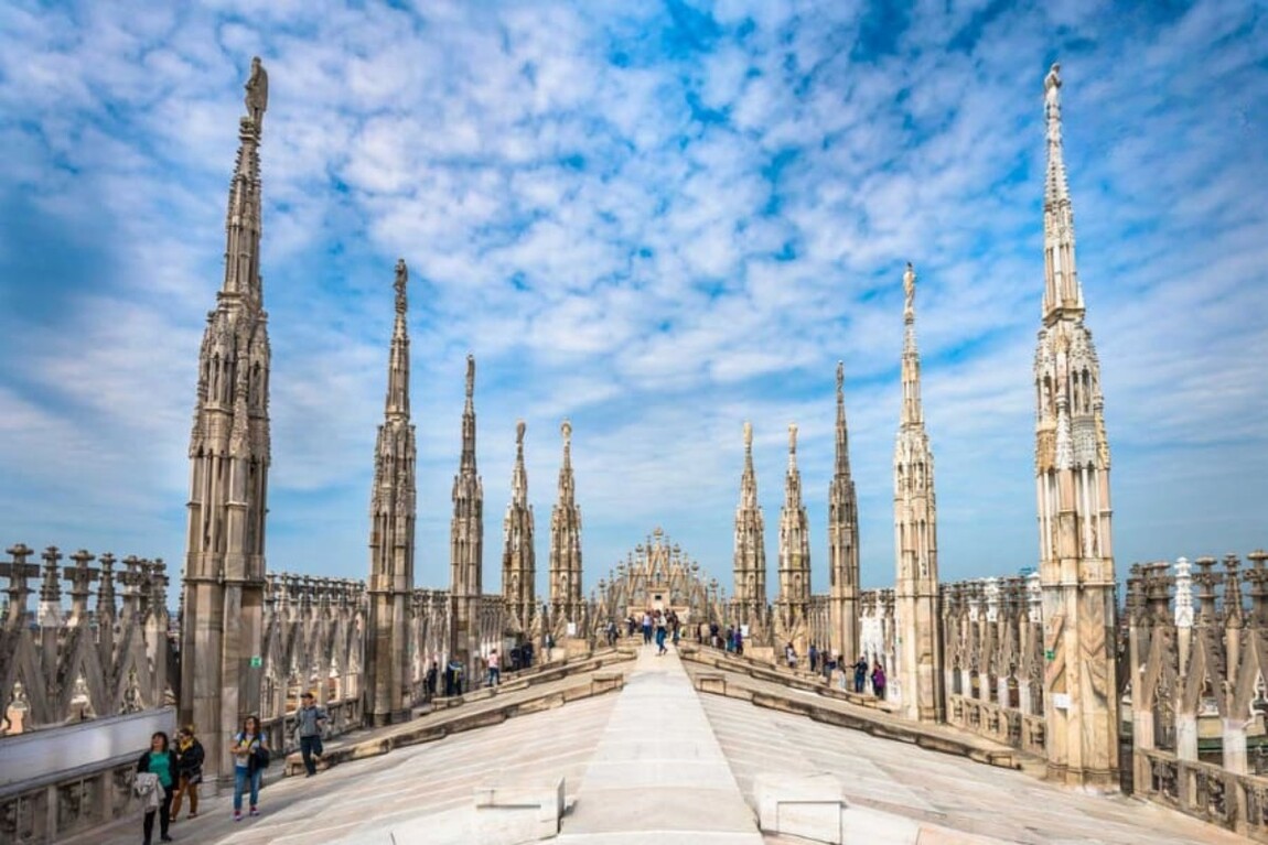 Milan - Nhà thờ chính tòa Doumo di Milano