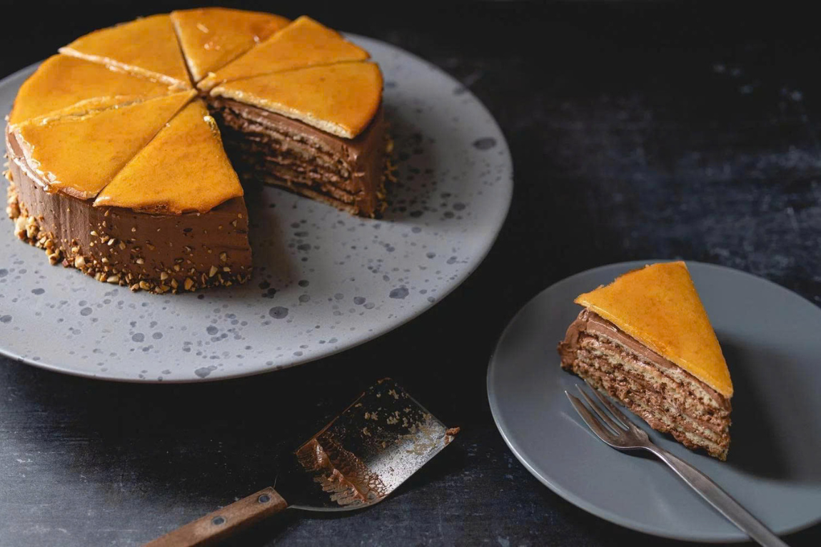 Budapets - Dobos Torte bánh ngọt Hoàng gia