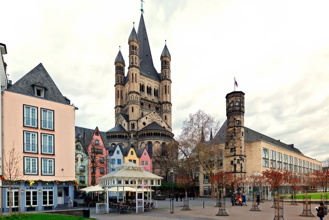 Cologne - Nhà thờ Great St Martin – biểu tượng kiến trúc Romanesque giữa lòng phố cổ Cologne