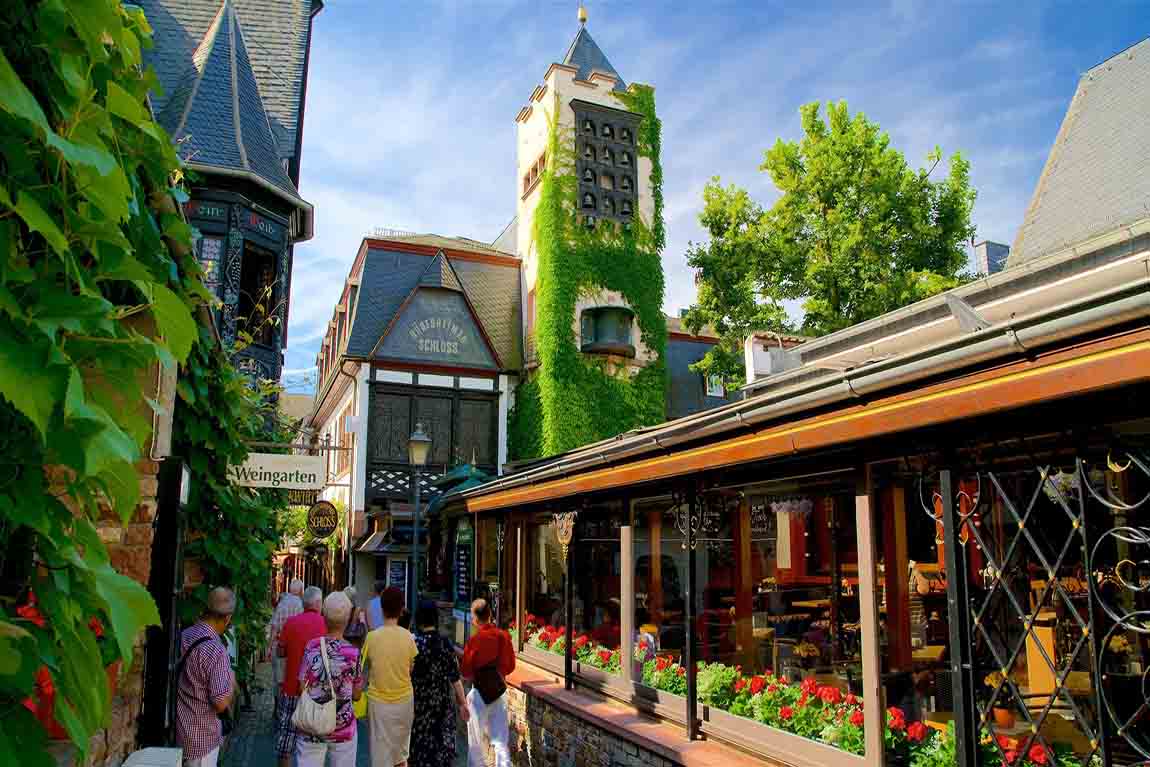 Đức - Drosselgasse Rüdesheim am Rhein