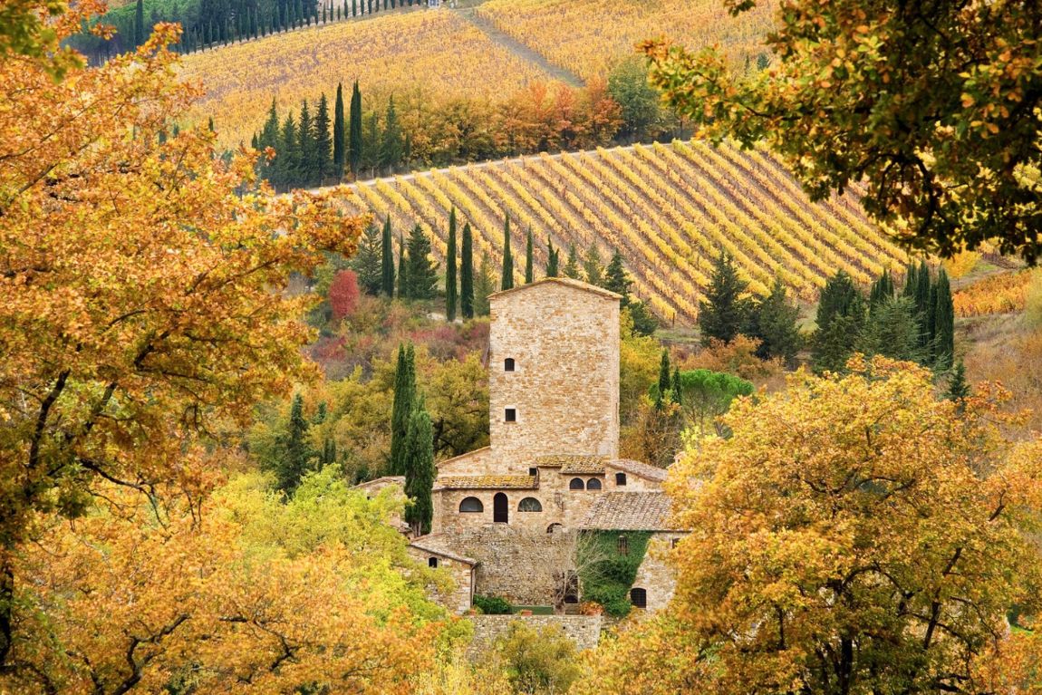 Mùa thu châu Âu - Tuscany