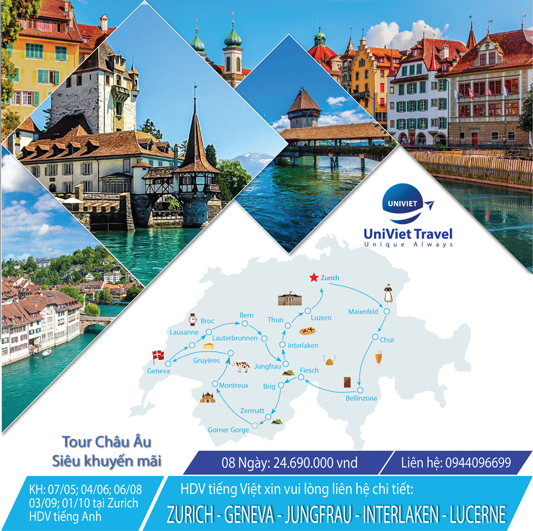 VẺ ĐẸP THỤY SĨ