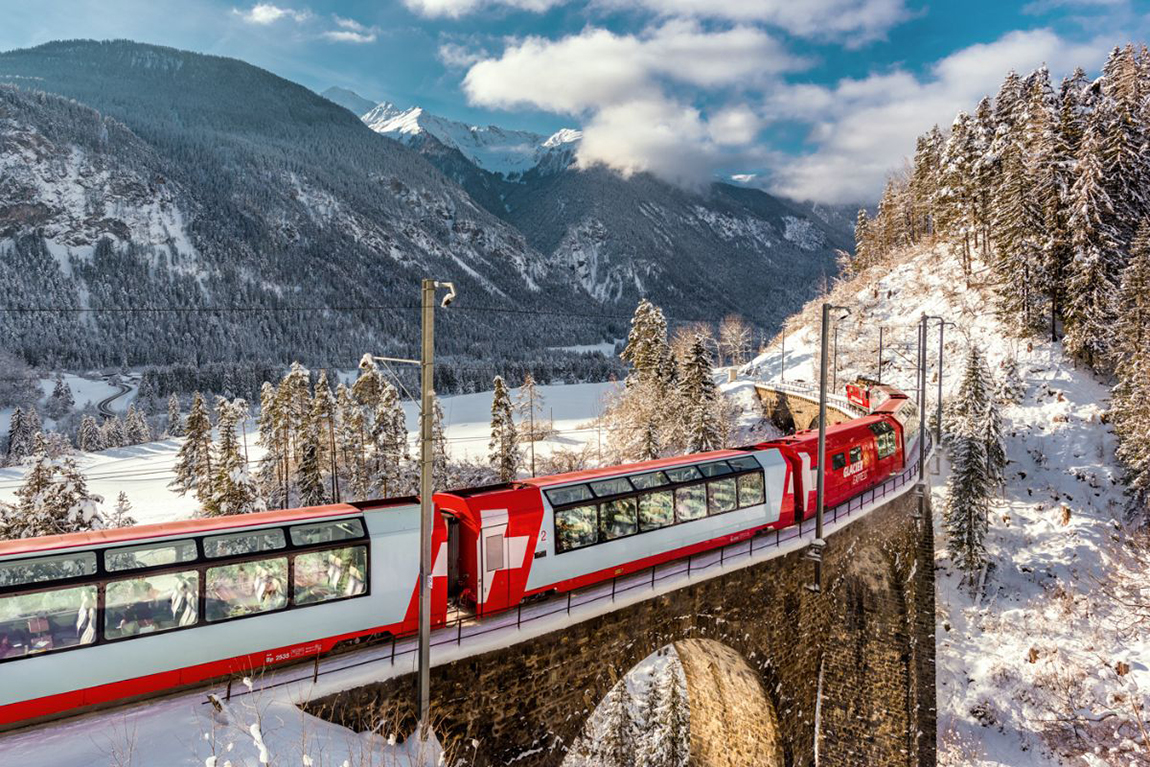 The Glacier Express © Tobias Ryser Switzerland